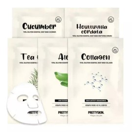 AA1 데 1일1팩 고보습 마스크팩 30매 (5종) [AA3 티트리] Daily 1 Pack High Moisture Mask Pack 30 Sheets (5 Types) [AA3 Tea Tree]