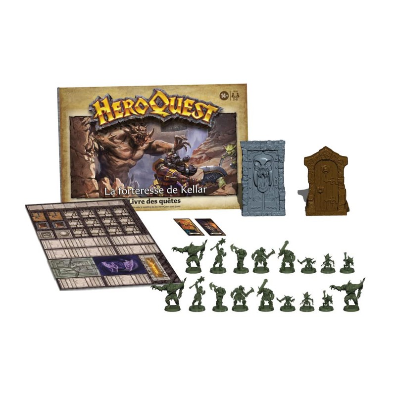 Heroquest La Fortress de Kellar Expansion, 2 A 5 Players,