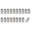 sourcing map 2x4mm Dowel Pins, 50pcs 304 Stainless Steel Round