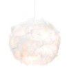 Eye-Catching and Modern Real Natural White Feather Decorated Small Pendant