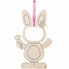 Baker Ross Easter Bunny Wooden Picture Frame Craft Set -
