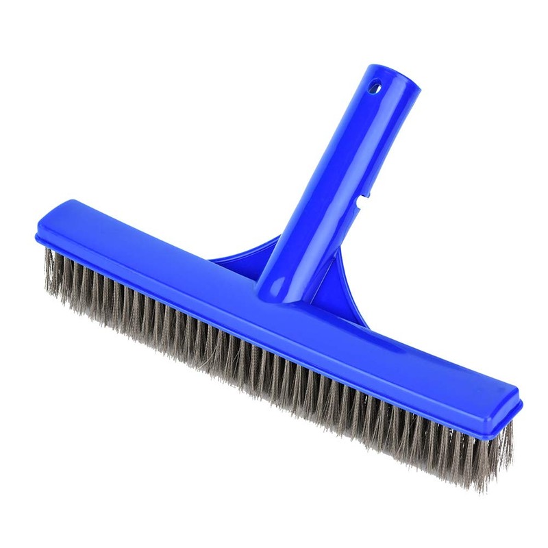 Steel Wire Pool Brush, High Density Brush with 45 Degree