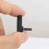 Herfair 90 Degree USB to USB C Adapter (2-Pack) Right
