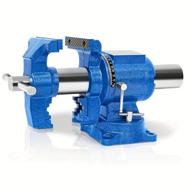 NEW 360 Swivel Multi Purpose Vise Heavy Duty Ductile Iron Table Vise For Holding Stationary Grinding Devices For Domestic Or Industrial Use | Check Out Today's Deals Now | Temu - Colour: 5inch