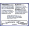 Ident-I-Cards Bass Family Freshwater Fish Identification Card