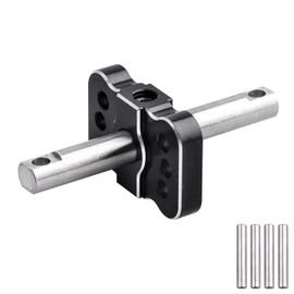 Aluminum Differential Locker Spool Diff Case Parts for 1/10 2WD Traxxas Slash Rustler Stampede VXL Bandit Cars Trucks (Black)