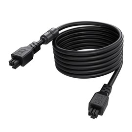 BIQU Panda AMS/2 Pro Extension Cable 6-Pin 2m Compatible with Bambu-Lab P1P/P1S /X1C/H2D 3D Printers (Not for A1/A1 Mini), Male to Male High Durable AMS Extension Cable with Magnetic Ring Filter