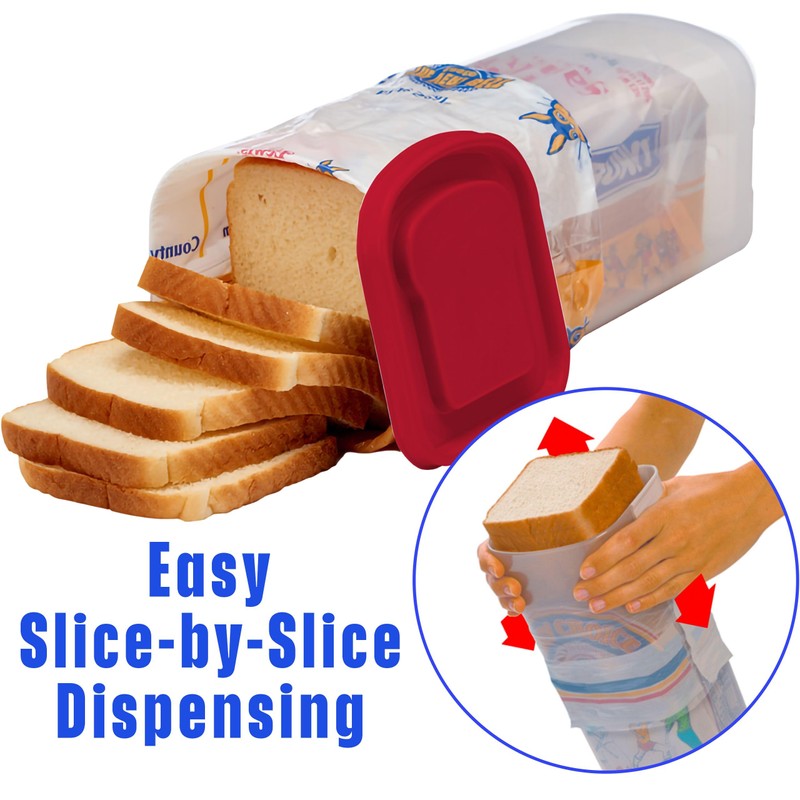 Buddeez Bread Buddy Bread Box – Keeps Bread Loaves Fresh