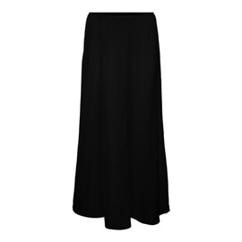 VERO MODA Women's VMALBA Ankle Skirt WVN GA NOOS A-Line Skirt, Black, M, black, M