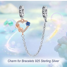 YUMINN Hab dich immer lieb, Mami Charm for 925 Sterling Silver for Women's Bracelets & Necklaces, Dangle Pendant for Christmas, Valentine's Day, Mother's Day, Jewellery Gifts for Girls, Sterling