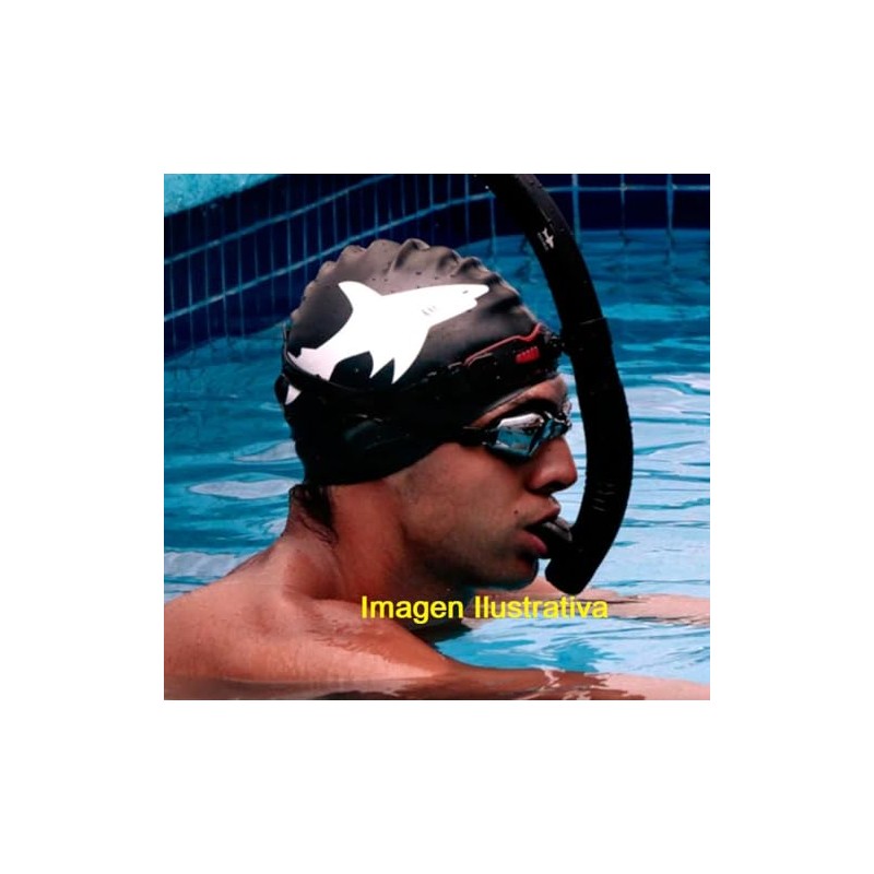 escualo l Snorkel de Respiración Frontal l Accesorio para Snorkel