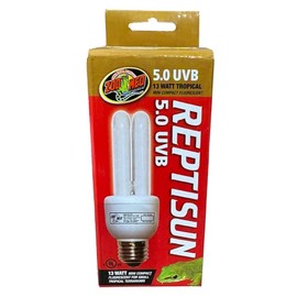 Zoo Med Reptisun 5.0 Uvb Mini Compact Fluorescent (Pack of 2)