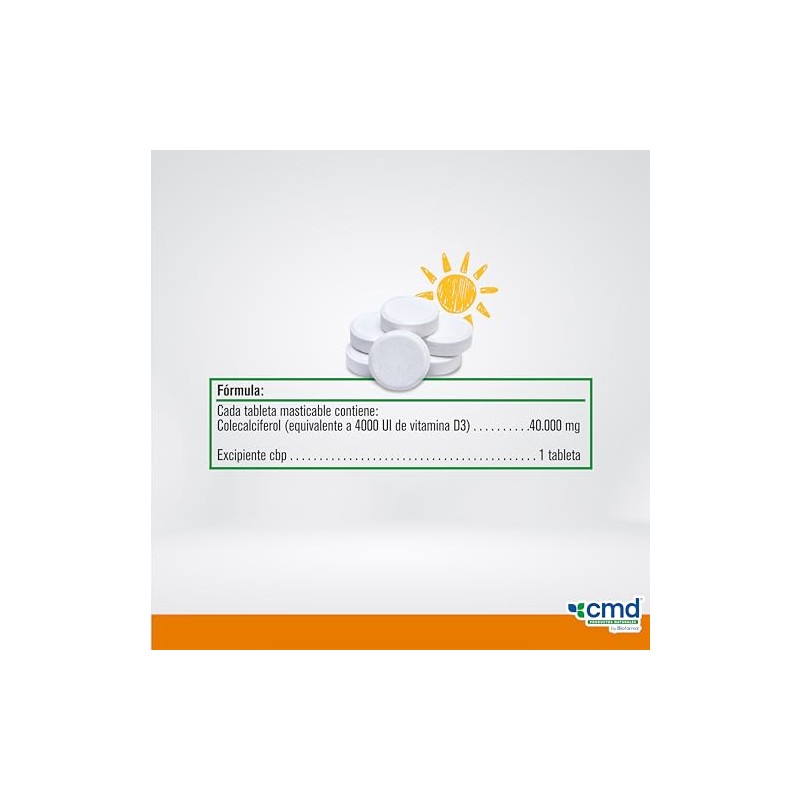 Cmd Soru Colecalciferol Vitamina Medicamento Vitamínico Caja Frasco Tabletas Individual