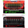 Sidi LED Grill Lights for Jeep Wrangler JL JLU 2024