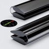 3 x 300 mm black flex hinges with low profile,