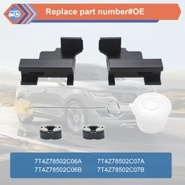 ZONFANT Sunroof Track Repair Kit Compatible with Ford Lincoln Vehicle 2007-2014 Edge, 2010-2018 MKT, 2007-2015 MKX, Replace#7T4Z78502C06A 7T4Z78502C06B 7T4Z78502C07A 7T4Z78502C07B