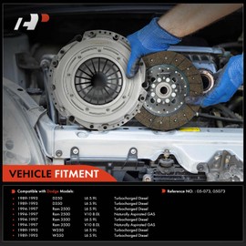 A-Premium Transmission Clutch Kit Compatible with Dodge Ram 2500/Ram 3500 1994-1997, D250/D350 1989-1993, W250/W350 1989-1993, 5.9L 8.0L