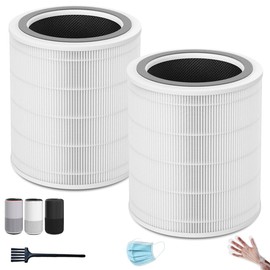 Core 400s Filter Replacement For Levoit Compatible With Levoit Core 400s Smart Wifi Air Puri-Fier, Part Number# Core400S-RF (LRF-C401S-WUS), High efficiency Filter and Activated Carbon, 2 Pack