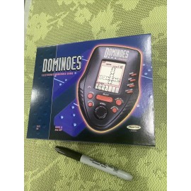 Radica Dominoes Monte Carlo 3927 Handheld Electronic Travel Game New
