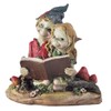 Pixie Pärchen Lesen, Skulptur, magisches Geheimnis, hochwertige Gartendekoration, Figuren Elfe