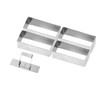 Gobel 881780 Schachtel mit 4 rechteckigen Formen + Stößel aus
