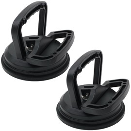 YQXIUTE Powerful Single-Claw Suction Cup - Heavy Duty Aluminum Alloy with Thickened Natural Rubber - Versatile Glass, Tile, and Window Lifter - Strong Lifting Capacity for Smooth Surfaces(2 Pack)