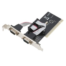 Serial Port Cards, Bewinner PCI to 2 Serial Port Card PCI-Express 2-Port DB9 Serial Controller Card RS232 RS-232 Extension Adapter Card for Desktops