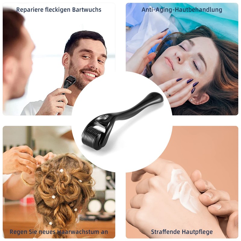 Beard Roller 0.5 mm, Derma Roller, Beard Roller, Beard Growth,