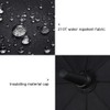 Auto opening Handle Umbrella StormProof Golf Umbrella for men, black