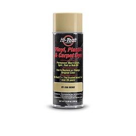 HI-TECH Vinyl, Plastic, Carpet Dye | Leather, Upholstery, Fabric Paint, Beige (1 Pack)