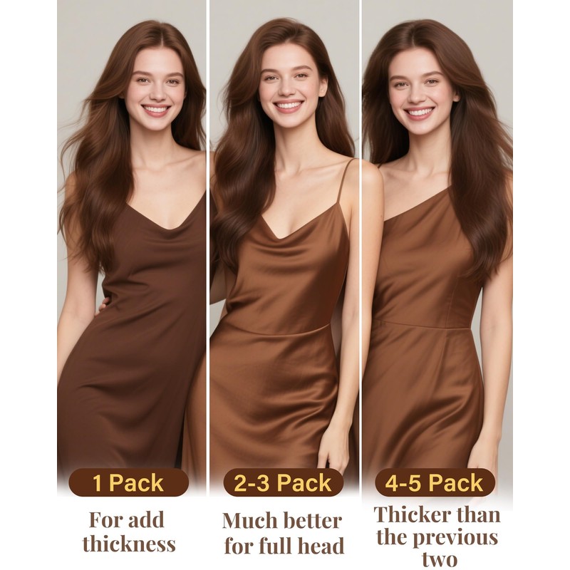 Hetto Tape in Hair Extensions Darkest Brown Tape in Extensions