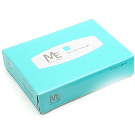 MediChoice Facial Tissues, Premium Bedside, Soft, Virgin Fibers, 2 Ply, 8 Inch x 5.6 Inch, 60 Sheets Per Box, 48 Boxes Per Case (Case of 2880)