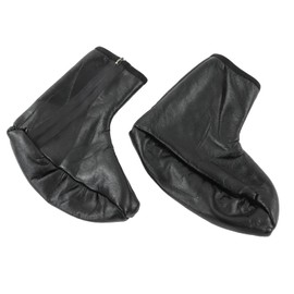 Muslim Socks, Waterproof PU Leather Socks Sunnah Khuff Socks for Camping Fishing Hunting
