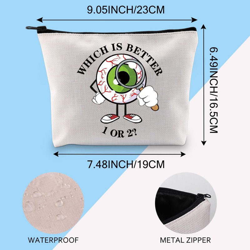 Optometry Makeup Bag Ophthalmology Gift Optometry Graduation Gifts Optician Gift