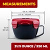 MATICAN Microwave Soup Bowl with Lid, Soup Mug with Lid,