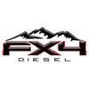 2 x Black & Red Matte FX4 Diesel 3D 2-Color