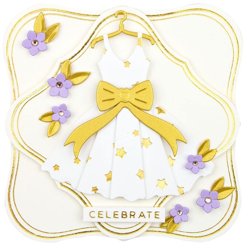 SPELLBINDERS Paper Couture Dress