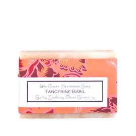 Tangerine Basil Handmade Soap