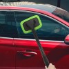 Car Windshield Cleaning Tool, Cleaner with 4 Washable and Black
