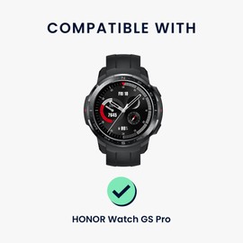 kwmobile Wristband Compatible with HONOR Watch GS Pro Band - Replacement Strap for Fitness Tracker - Dark Blue