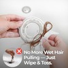 Hair Catcher for Shower Drain & Bathtub – TubRing Pop-Up