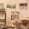 Stepstall 3 Pack Tool Organizers and Storage, Wooden Screwdriver Organizer