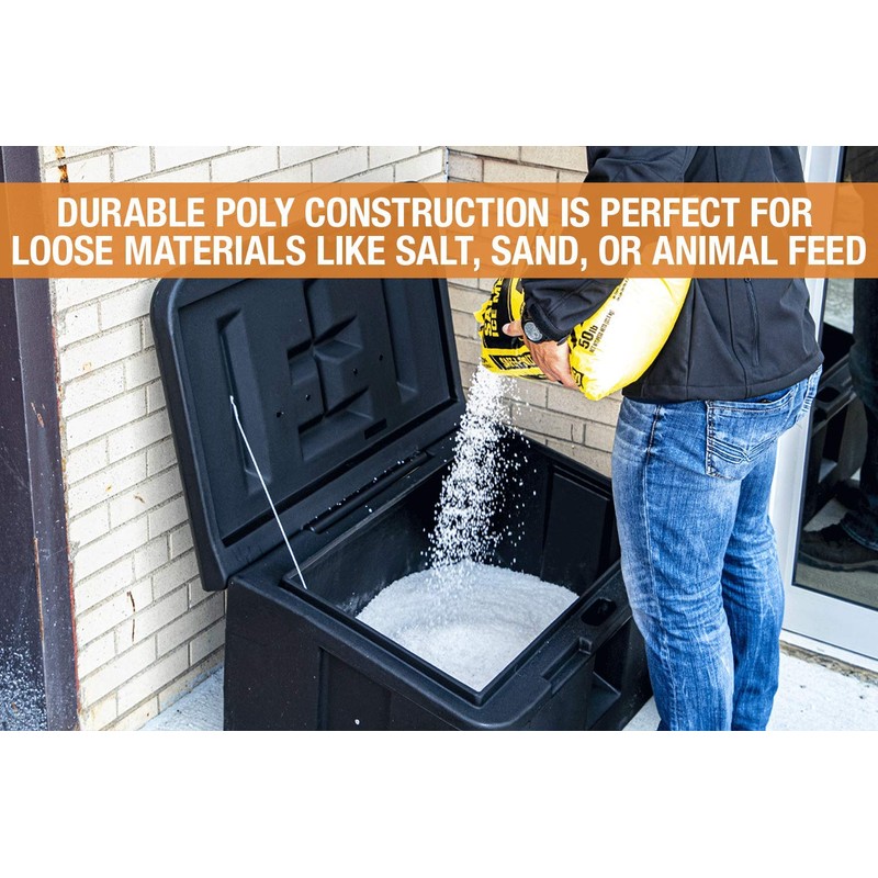 Buyers Products 9031105 Heavy Duty Poly Storage Bin, 35 Gallon