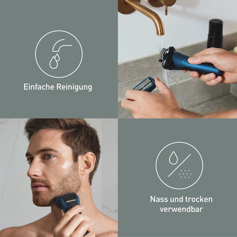 Panasonic Series 700 ES-ALT4B 3 Blade Wet & Dry Razor