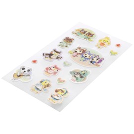 Sunstar Stationery Atsume Animal Crossing Petite Sticker Green Animal Forest Sticker Decor Decoration Mark Shiru 710389