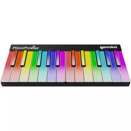 Gemini PianoProdigy 24-Key Wireless MIDI Keyboard with Light-Up Keys