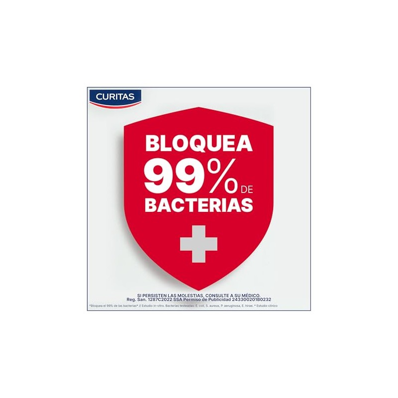 Curitas Venditas Adhesivas Sensitive, hipoalergénicas ideal para piel sensible, protegen