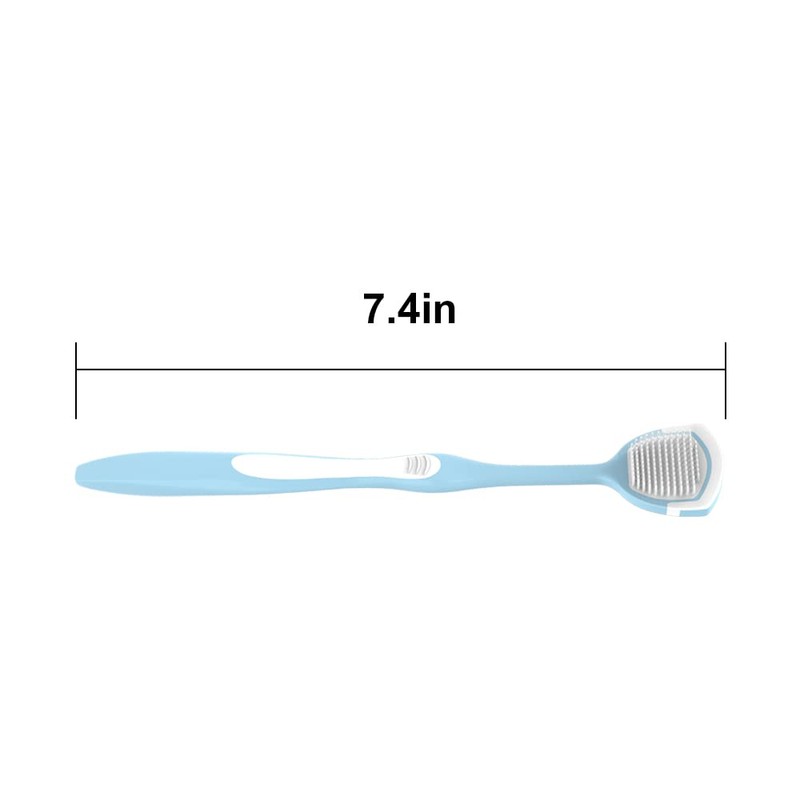 DR PERFECT Soft Tongue Brush Scraper Cleaner Helps Fight Bad