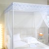 naturetalk Bed Canopy, Princess Bed Curtain Net for Girls &