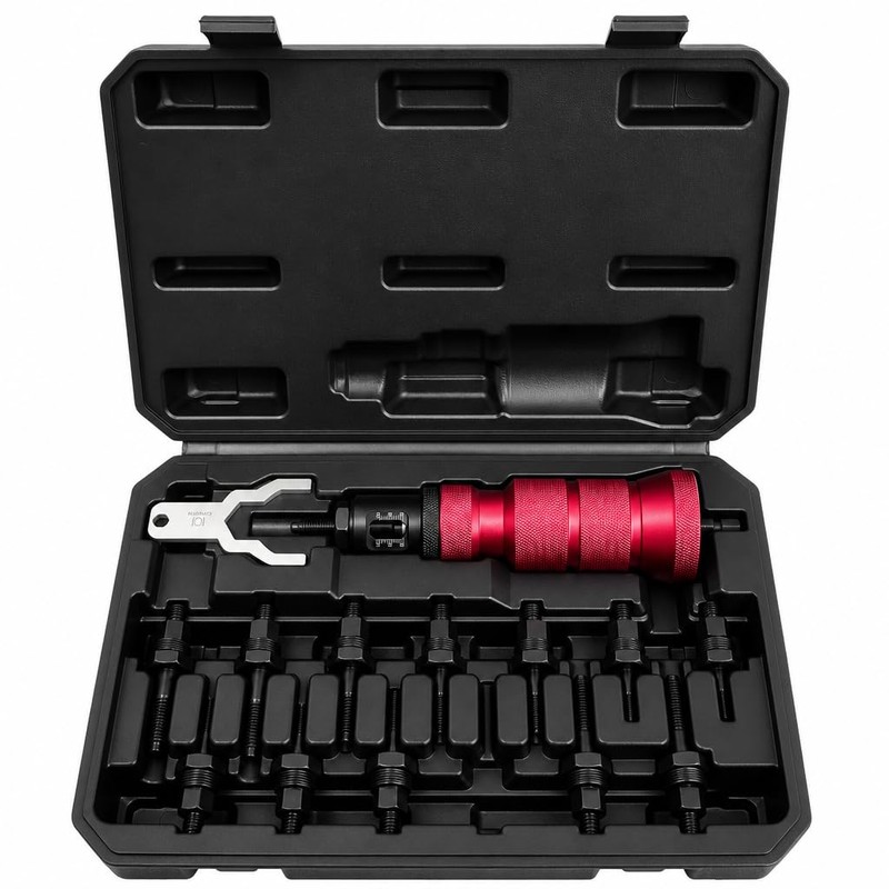 CORWIN X1 Pull-to-Stroke Rivet Nut Drill Adapter, M3-M10 & 6-32